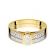 Złoty pierścionek zaręczynowy z brylantami 0.35ct BD389