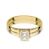 Złoty pierścionek zaręczynowy z brylantem 0.30ct BD391
