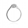 Pierścionek z różowego złota z brylantami 0.10ct BD401/R