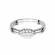 Pierścionek zaręczynowy z białego złota z brylantami 0.11ct BD427/W