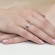 Pierścionek z różowego złota z brylantami 0.03ct BD64/R