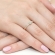 Pierścionek zaręczynowy z brylantami 0.09ct BD91