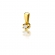 Złota zawieszka z brylantem 0,08ct ZBD032