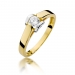 Złoty pierścionek zaręczynowy z brylantem 0.30ct BD320/30