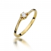 Złoty pierścionek zaręczynowy BD383/C